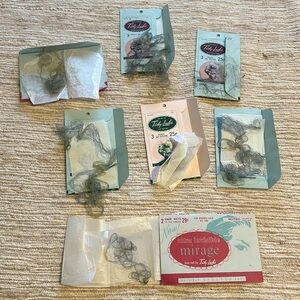 Vintage Various different Hair Nets from the 60s and 70s